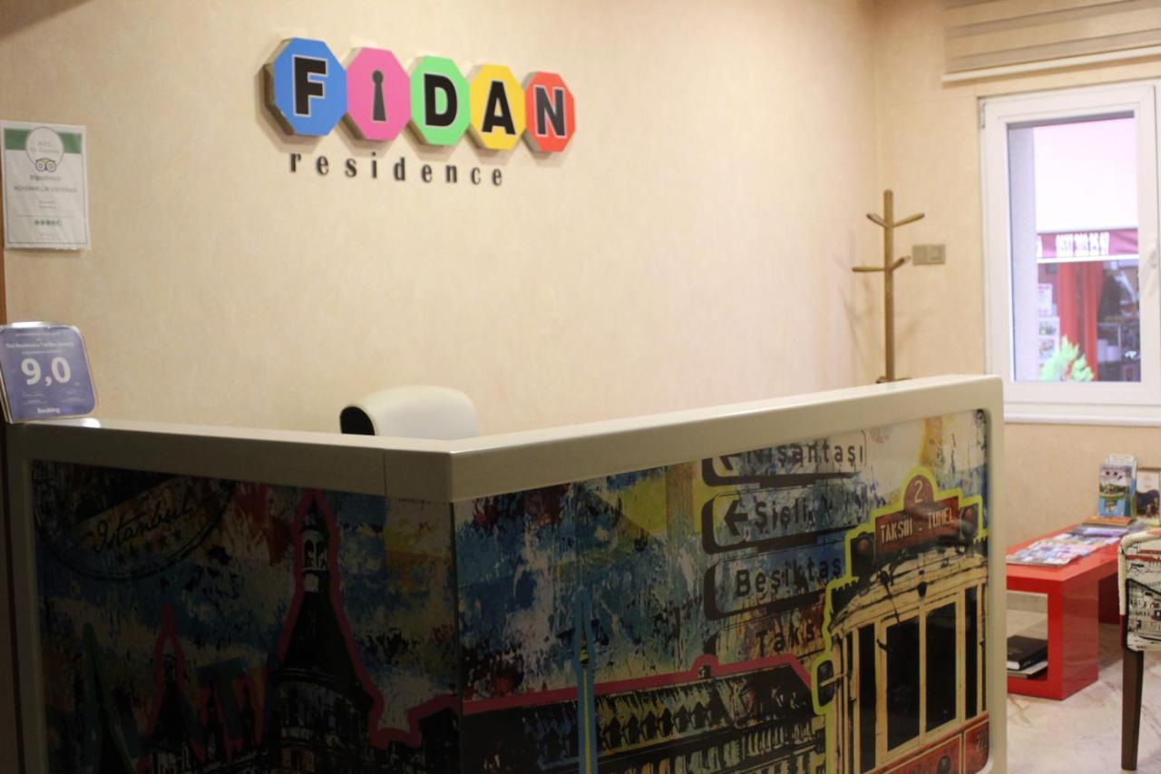 Fidan Residence Taksim Deluxe Istanbul Exteriör bild